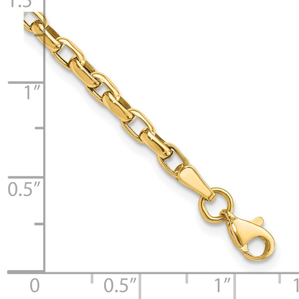 10k Fancy Link Bracelet
