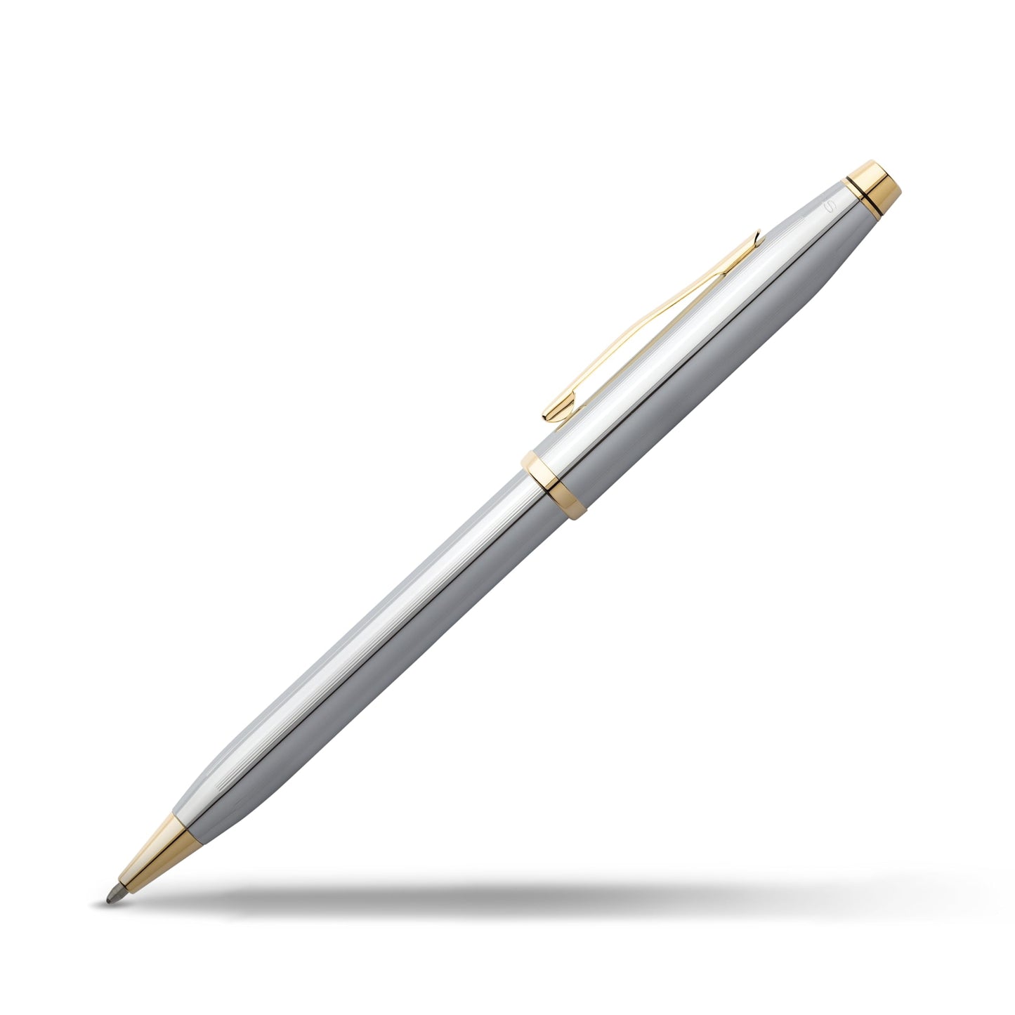 Cross Century II Refillable Ballpoint Pen, Medium Ballpen, Includes Premium Gift Box - Medalist Chrome
