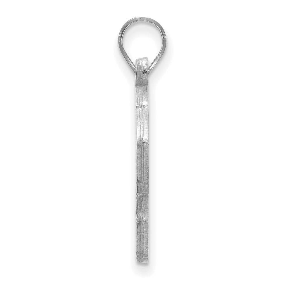 Large (3/4 Inch) Enamel Pendant (Sterling Silver)