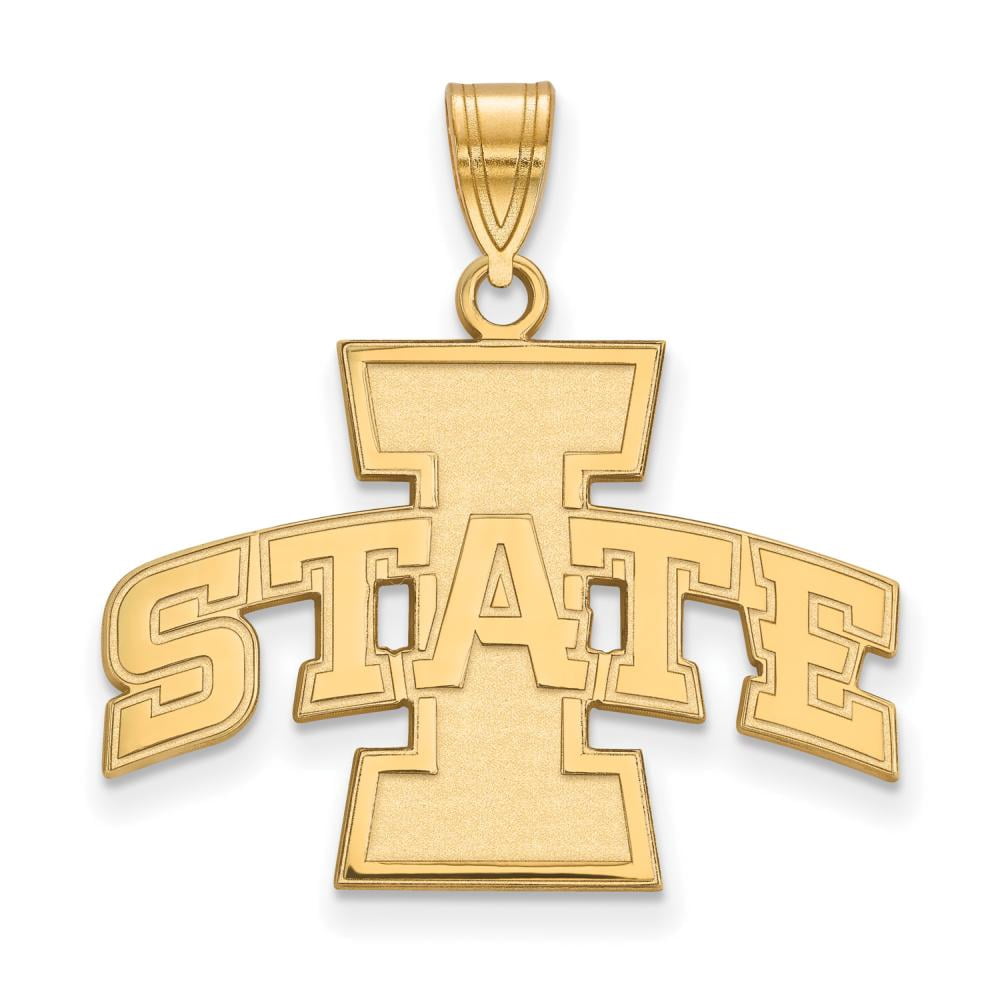 10k Gold LogoArt Iowa State University Large Pendant Q1Y004IAS