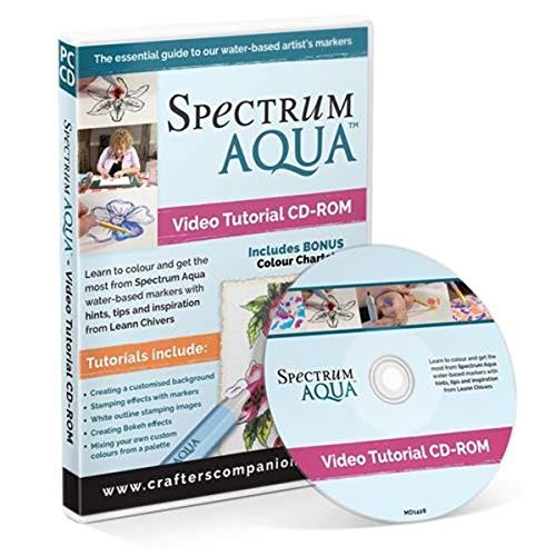 Spectrum Noir Aqua Video Tutorial CD-ROM, Silver