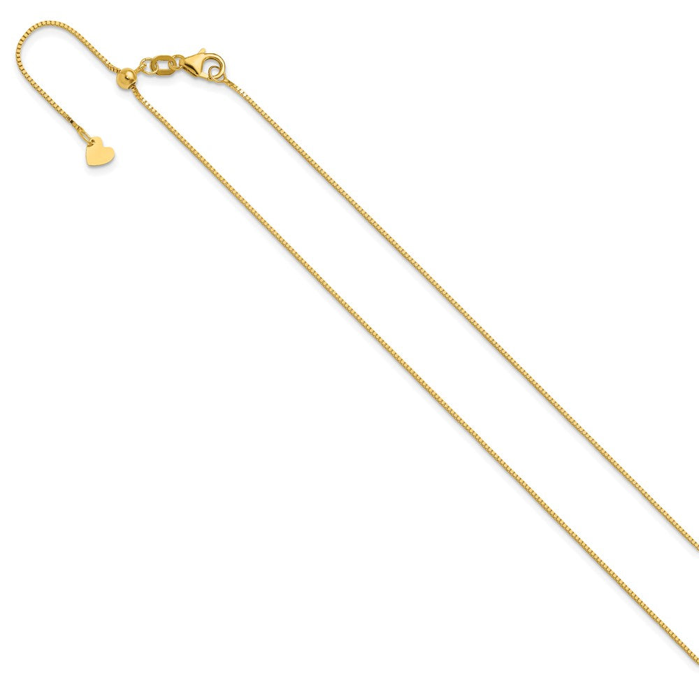 10K Adjustable .7mm Box Chain