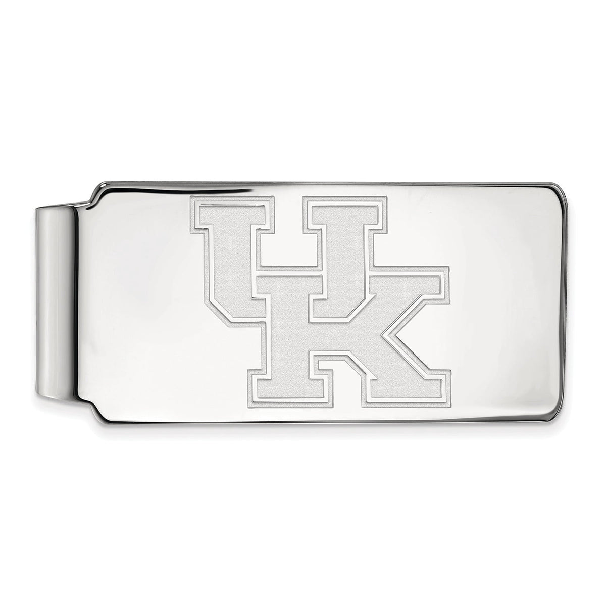 Sterling Silver U of Kentucky Logo Money Clip