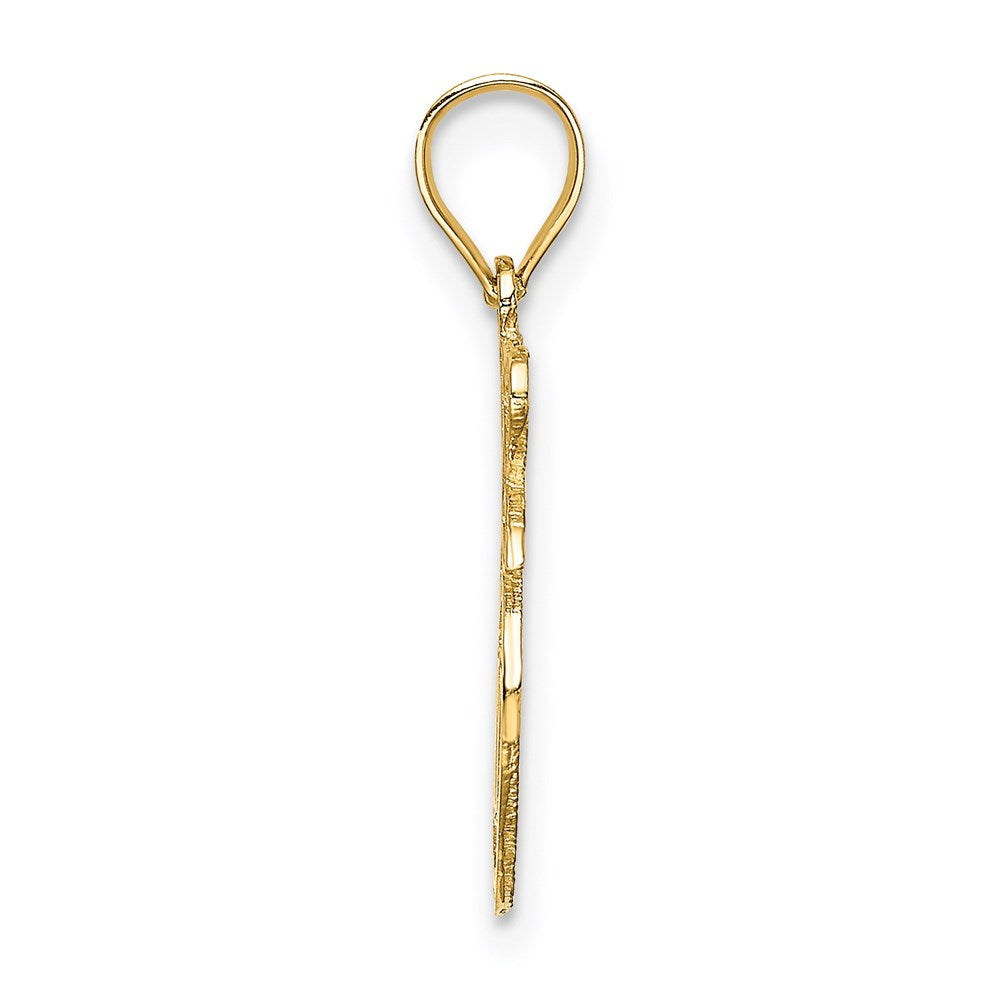 14K I HEART NY Apple Charm