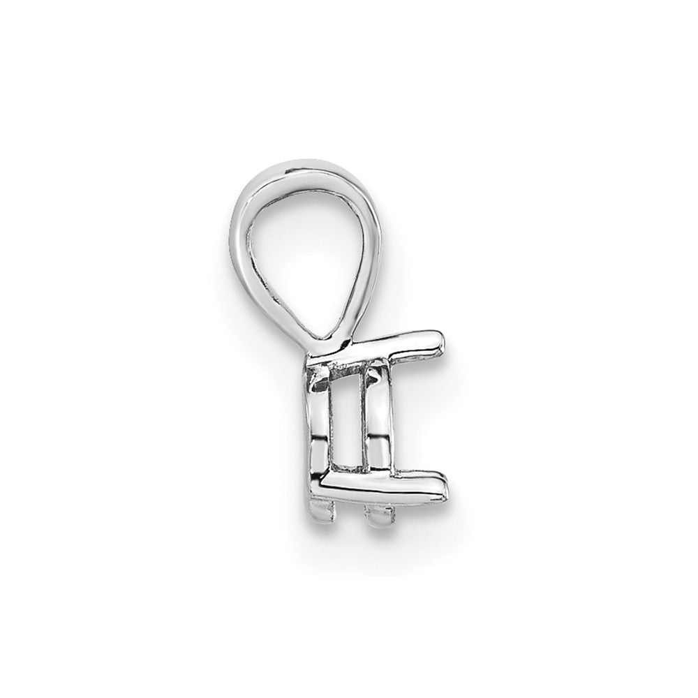 14kw 1/3ct. Round 3 Prong Solitaire Mtg