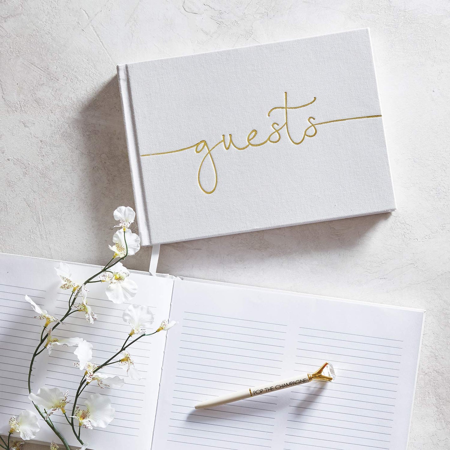 Guest Book-Guests (Hardcover)