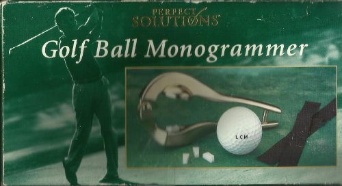 PERFECT SOLUTIONS GOLF BALL MONOGRAMMER