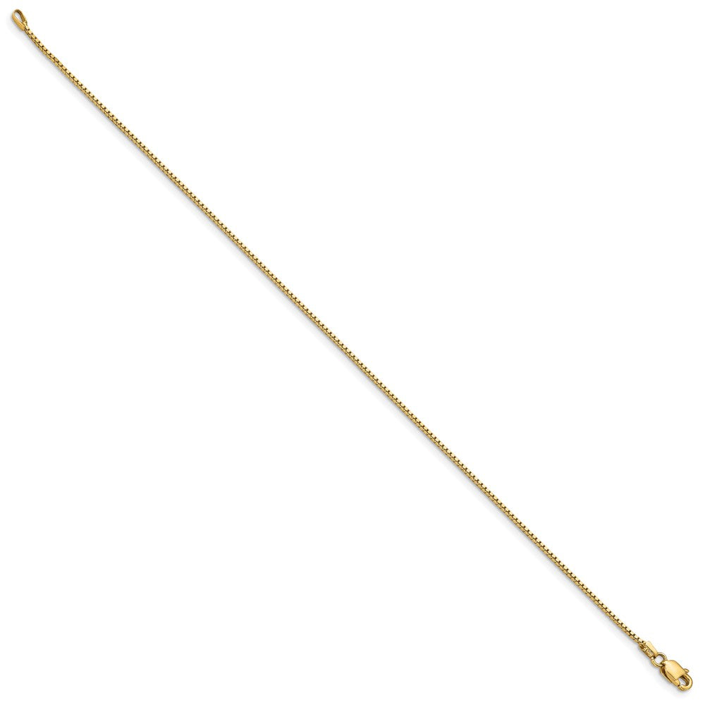 10k .95mm Box Chain Yellow Gold