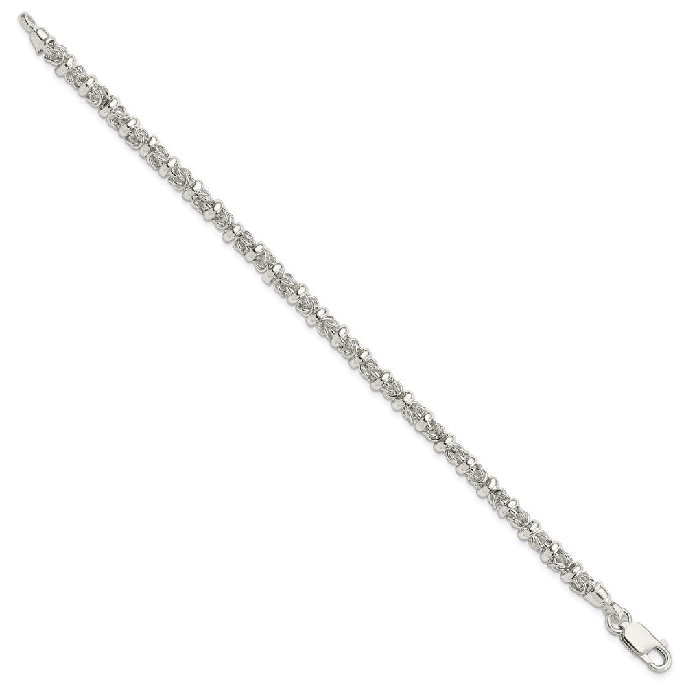 Sterling Silver Polished Bracelet 7.5 inches