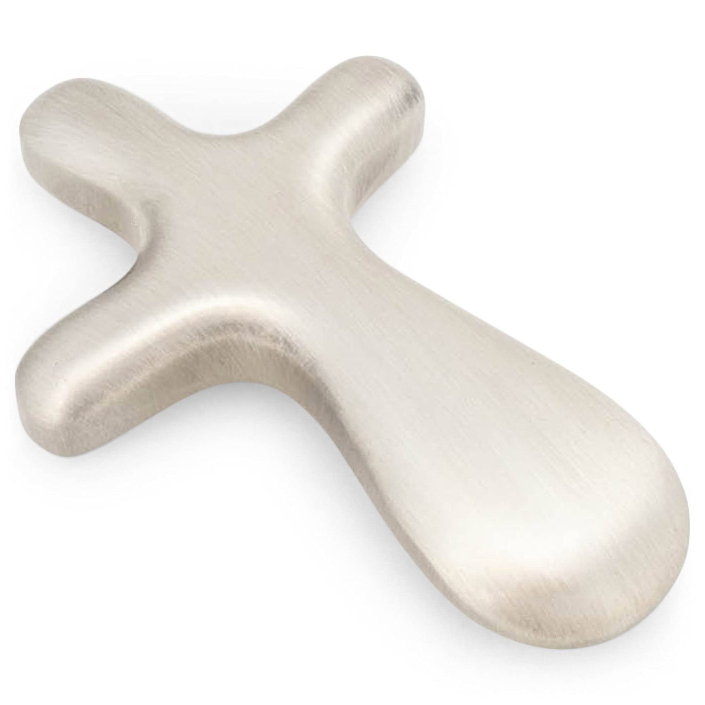 I Said A Prayer For You Today Silver Tone 2 inch Zinc Alloy Metal Palm Cross