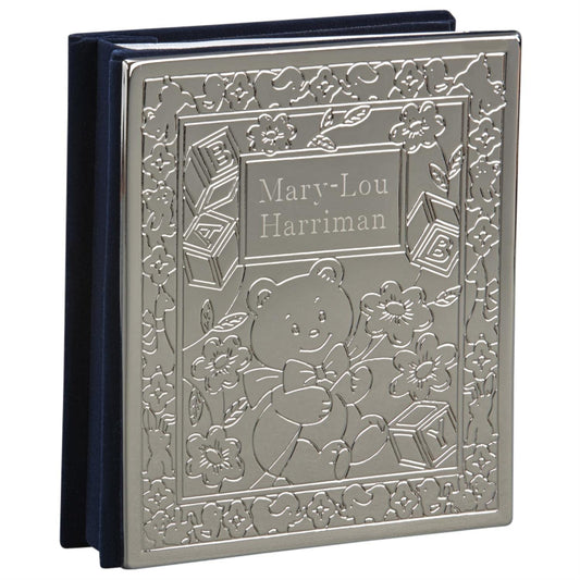 Creative Gifts Bright Baby Icon Album in Nickel