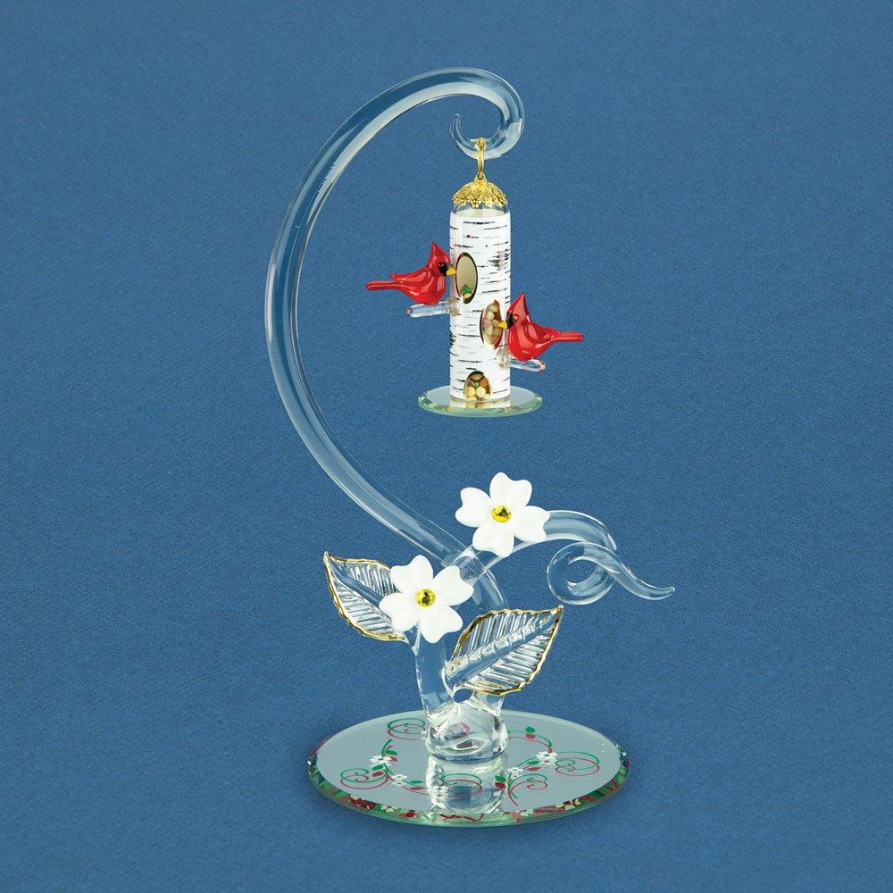 Glass Baron Cardinal Feeder