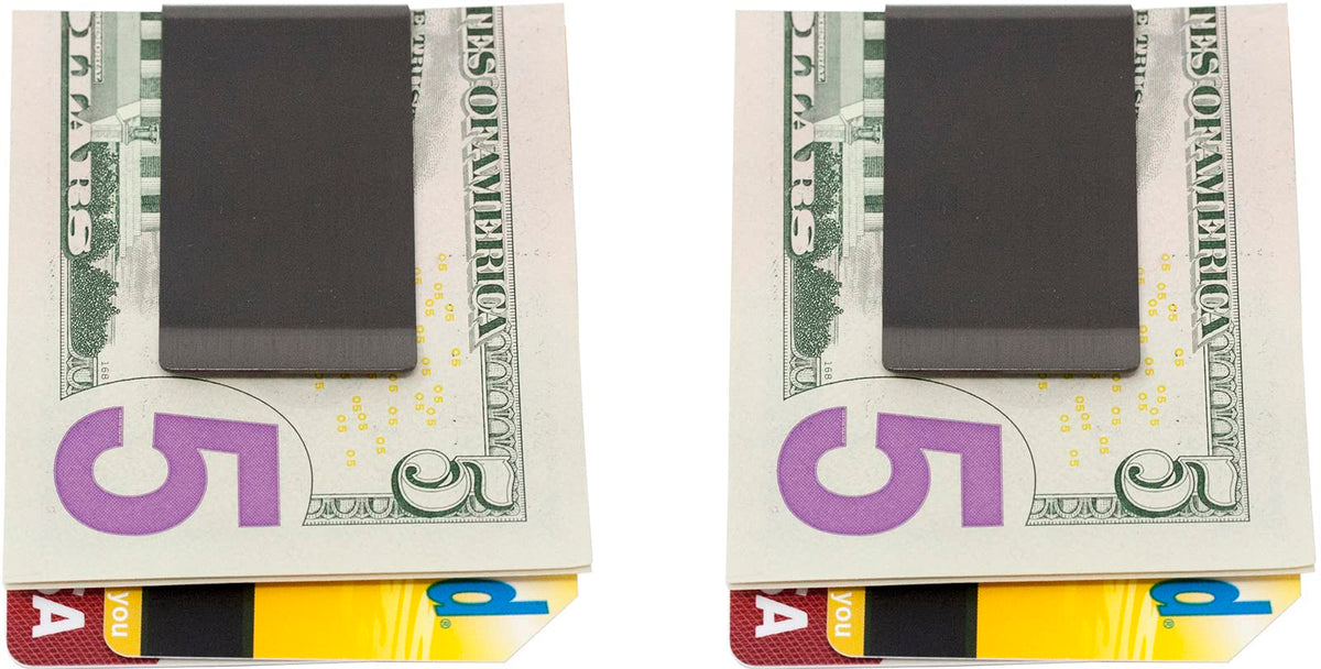 Chrome-Plated Double-Sided Boxed Money Clip