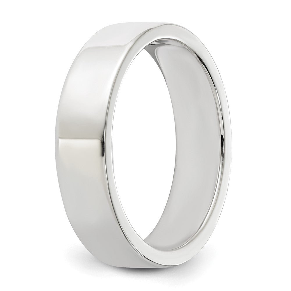 Sterling Silver 5mm Lightweight Flat Size 8 Band