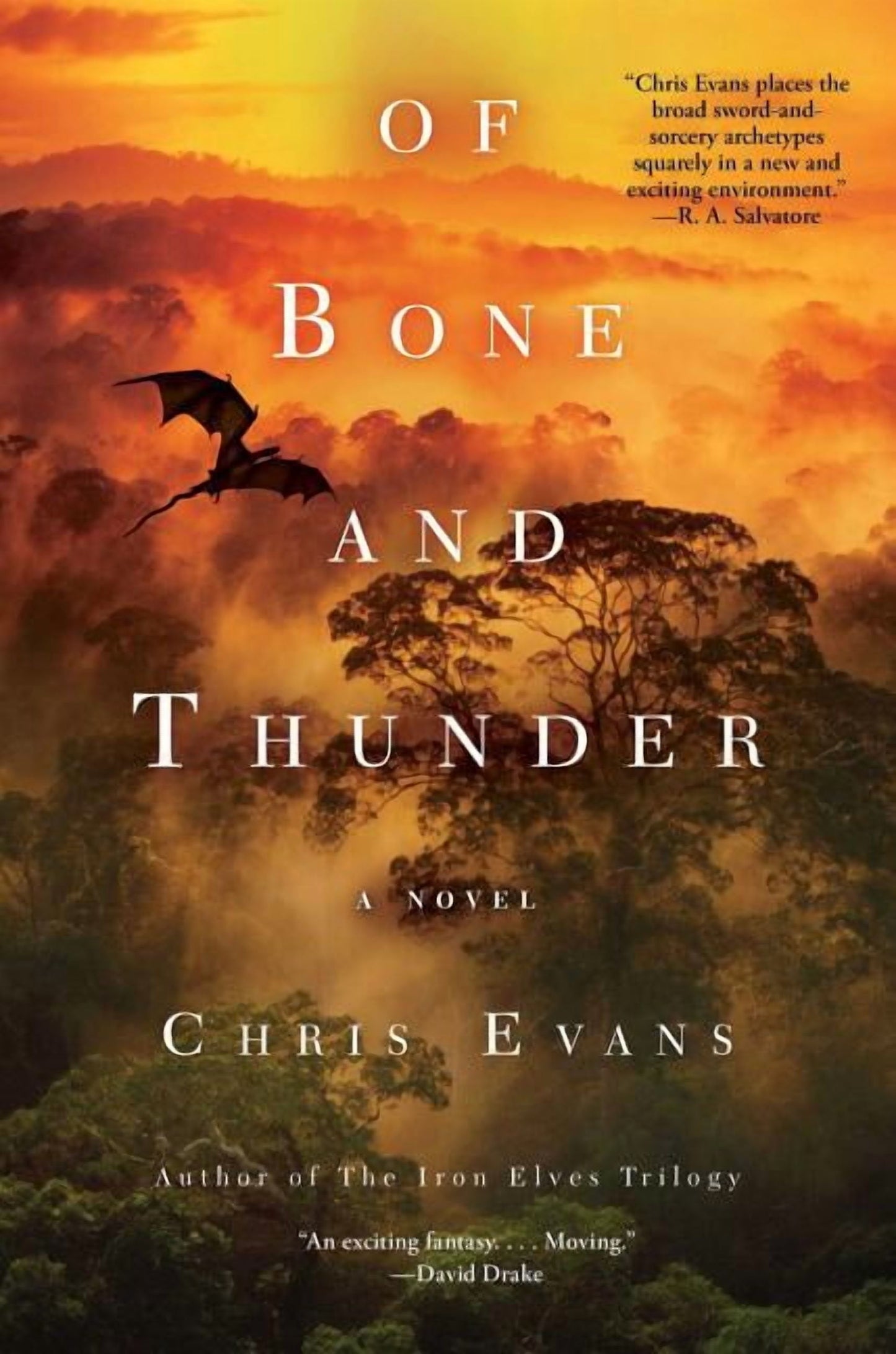 Of Bone and Thunder : A Novel (Hardcover)