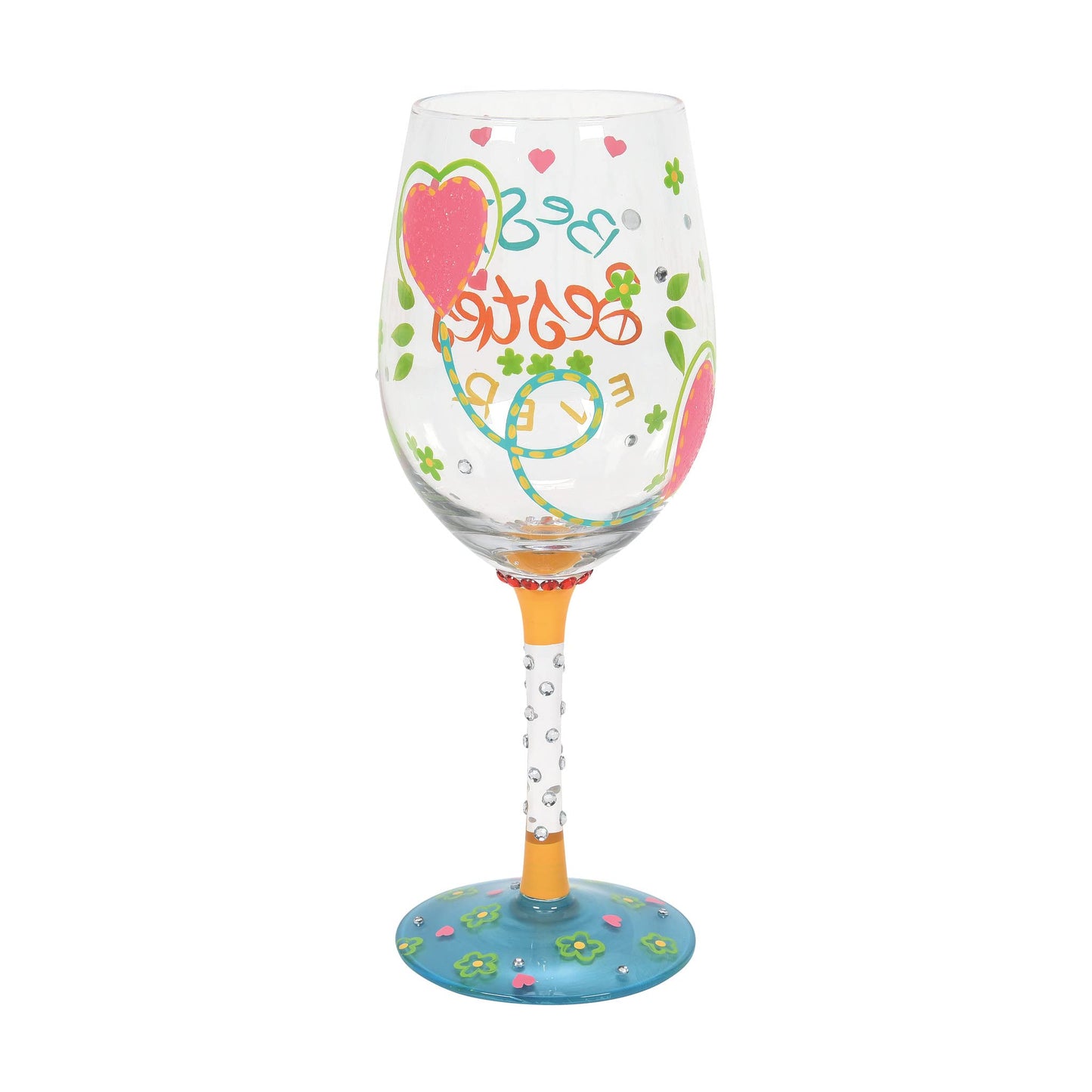 Lolita Best Besties Ever Wine Glass 9.1in H