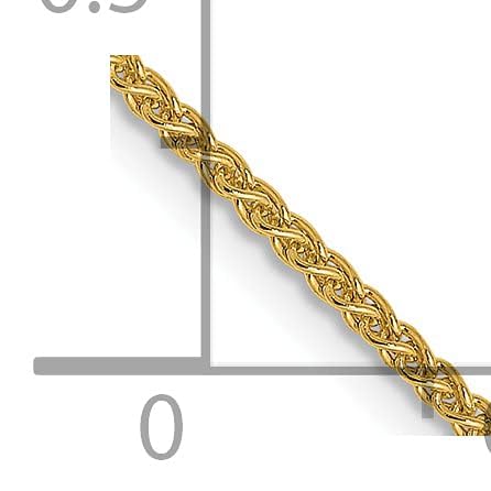 14K 1.2mm Spiga Chain
