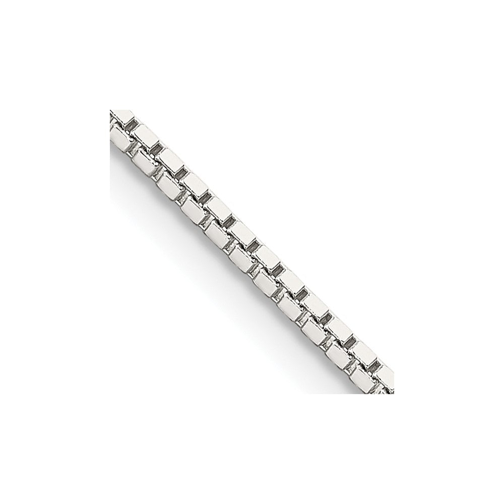 Sterling Silver 1.5mm Box Chain 28 Inches