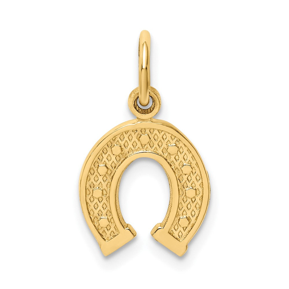 10k Horseshoe Charm Yellow Gold