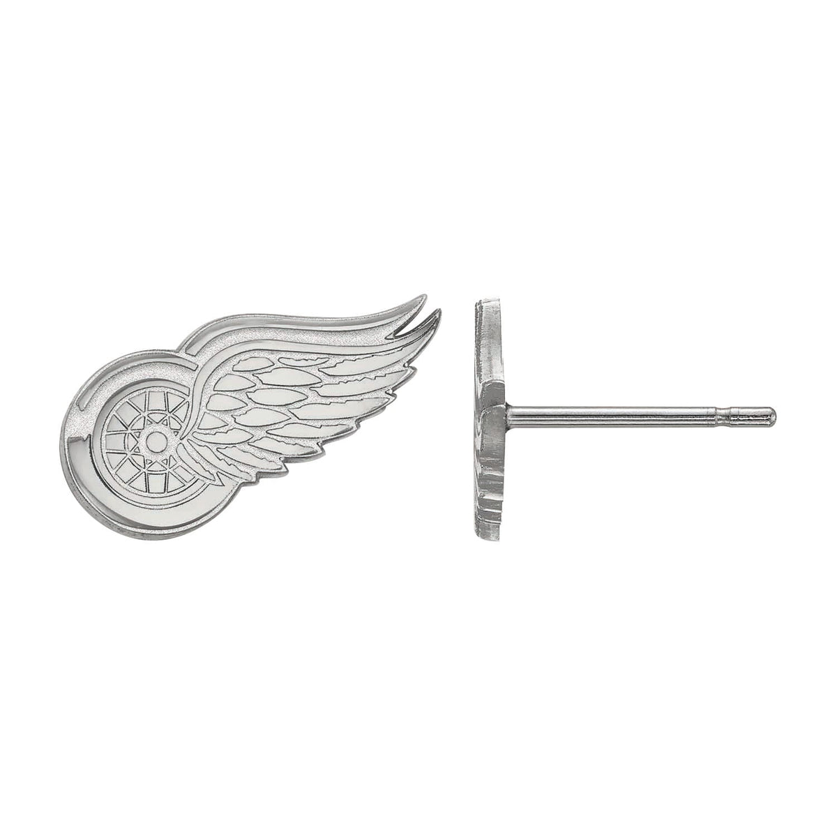 Women's Detroit Red Wings Sterling Silver XS Post Earrings