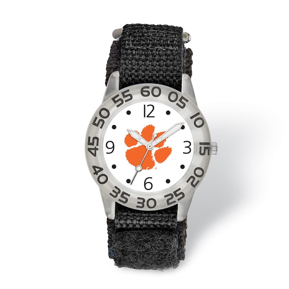 LogoArt Clemson University Childs Fan Nylon Strap Quartz Watch QCU173