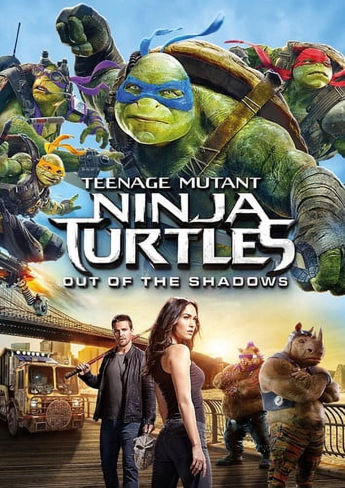 Teenage Mutant Ninja Turtles: Out of the Shadows (DVD), Paramount, Action & Adventure