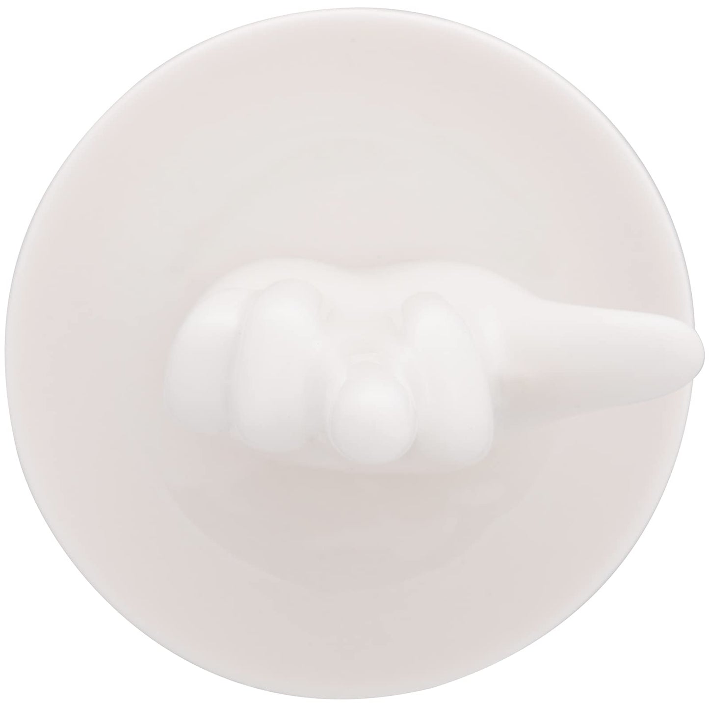 Stephanie Imports White Ceramic Jewelry Organiser Ring Dish Tray