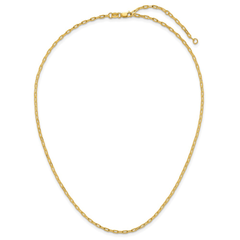 10K 1.1mm Franco 1in+1in Adjustable Chain