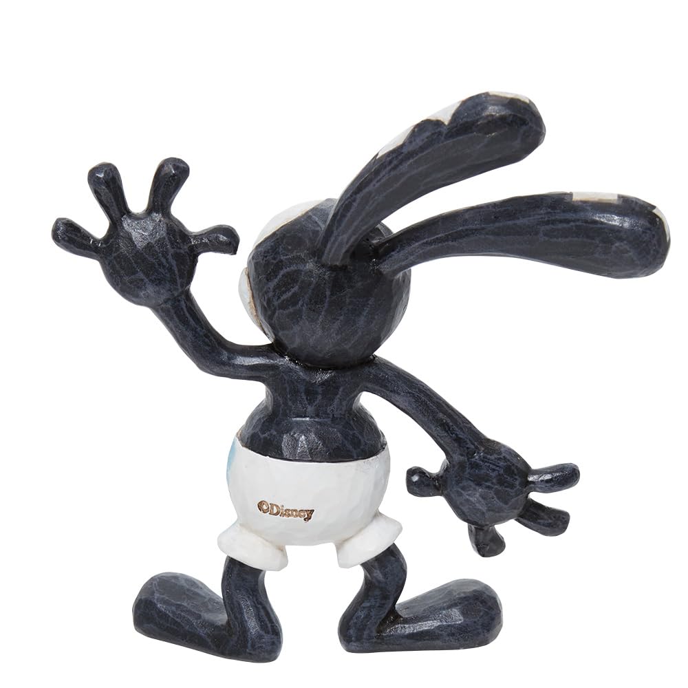 Jim Shore Oswald Mini - 3.75 Inch, Resin - Lucky Rabbit Disney Traditions 6013081