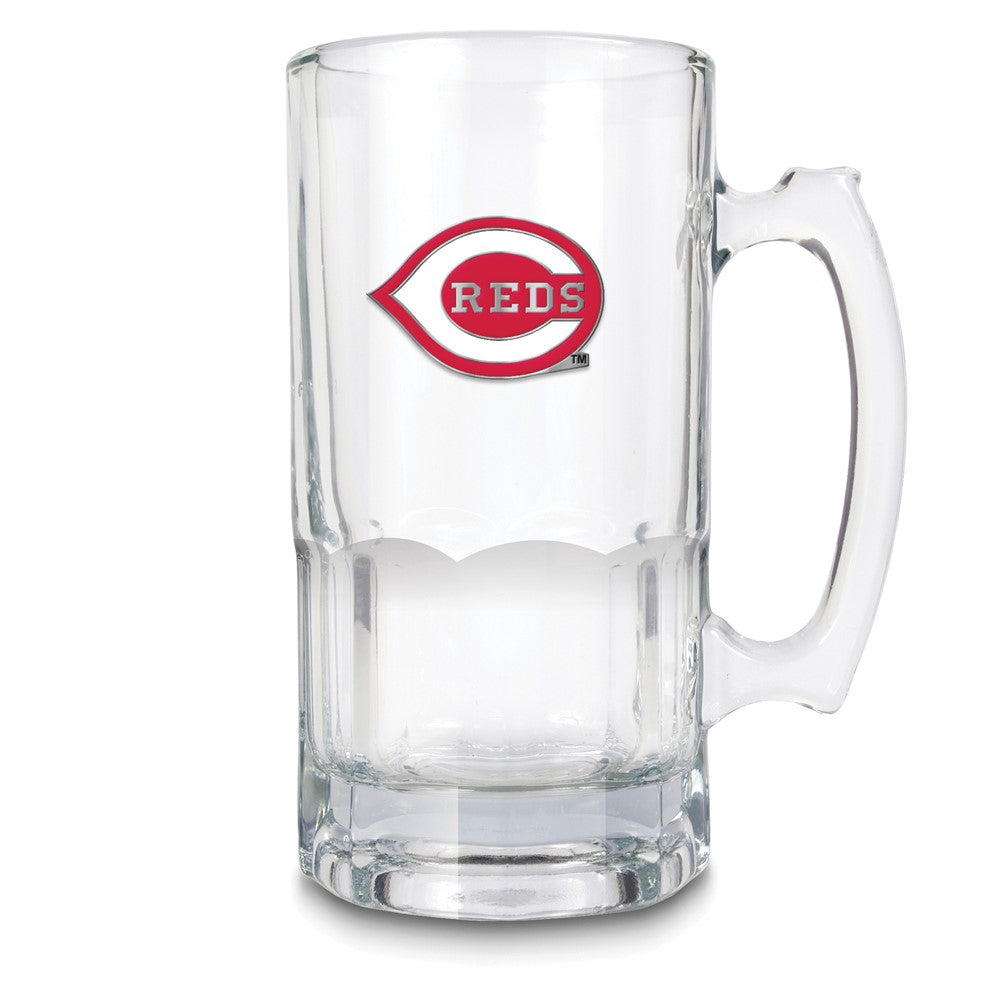 MLB Cincinnati Reds Glass 32 ounce Macho Mug