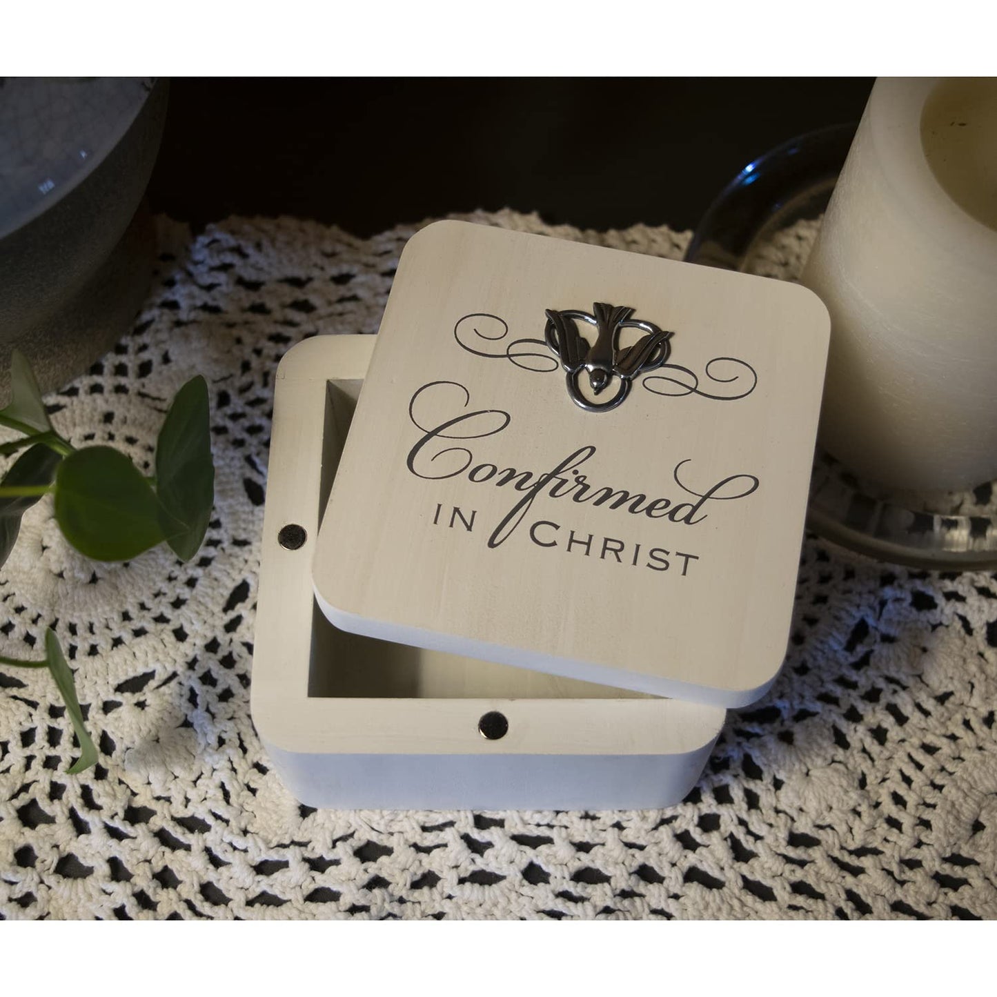 AutoPoint Inc. Abbey & CA Gift Confirmation Trinket Box W/Magnetic Cover