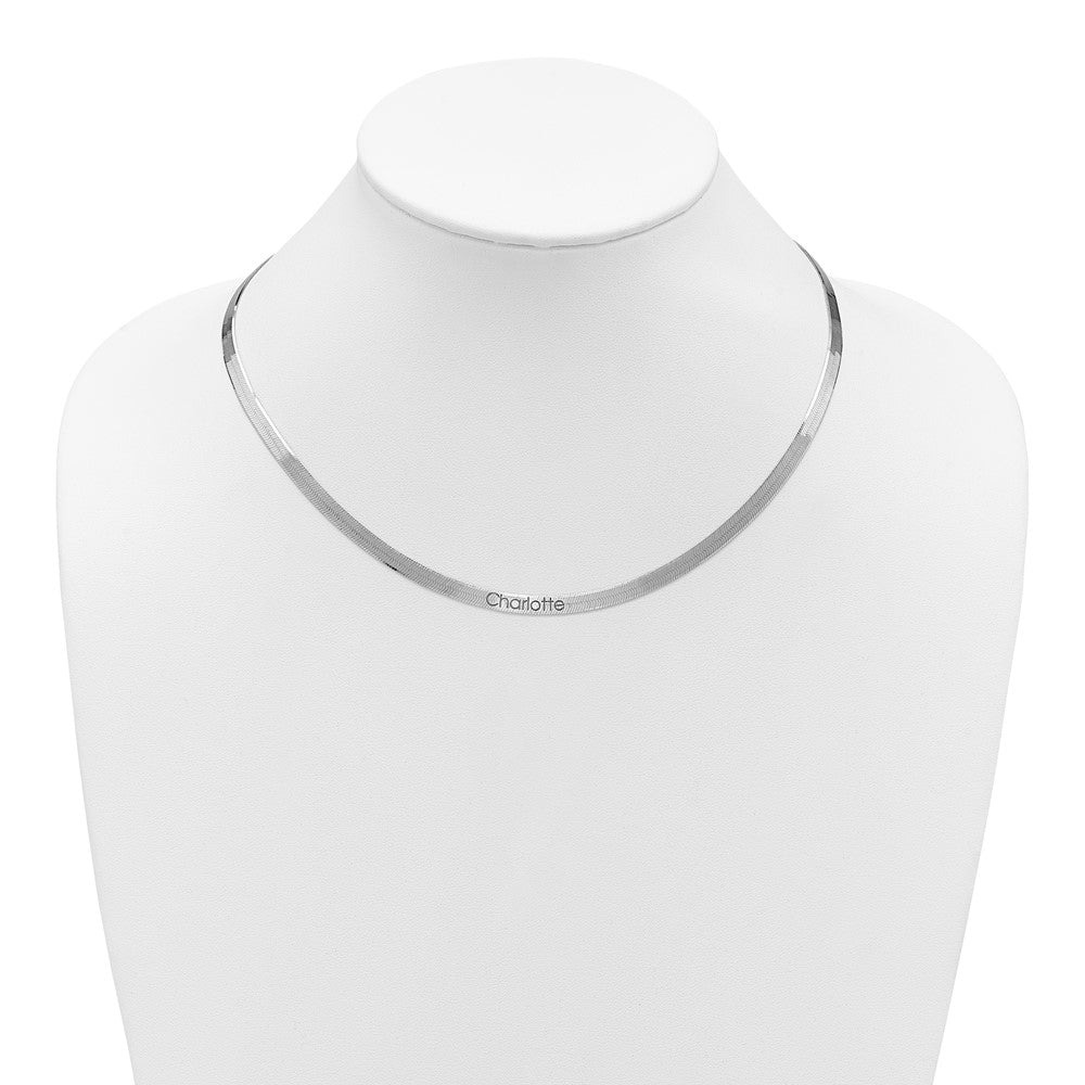 Sterling Silver 4.5mm Magic Herringbone Chain