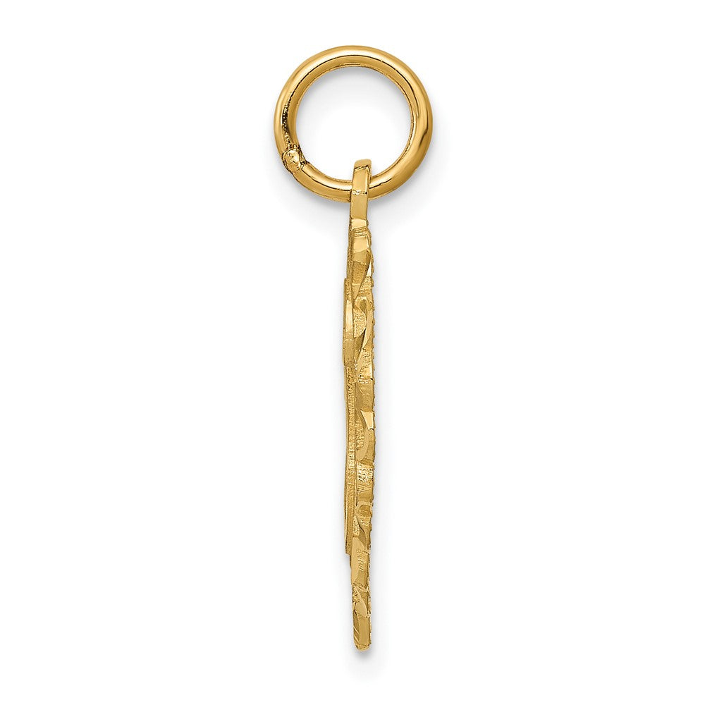 10k Gold Initial G Charm