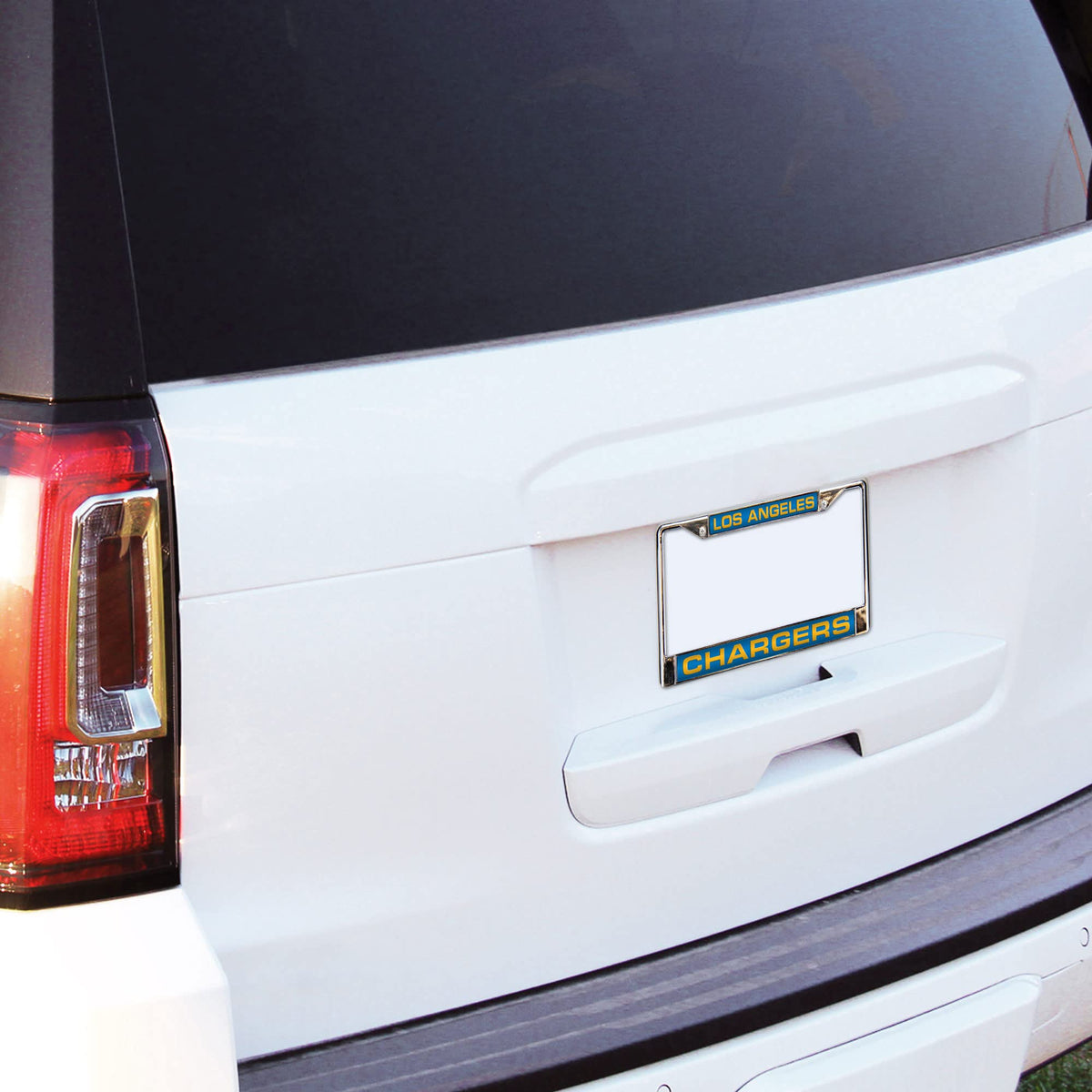 Syracuse-Orange Chrome Metal Laser Cut License Plate Frame