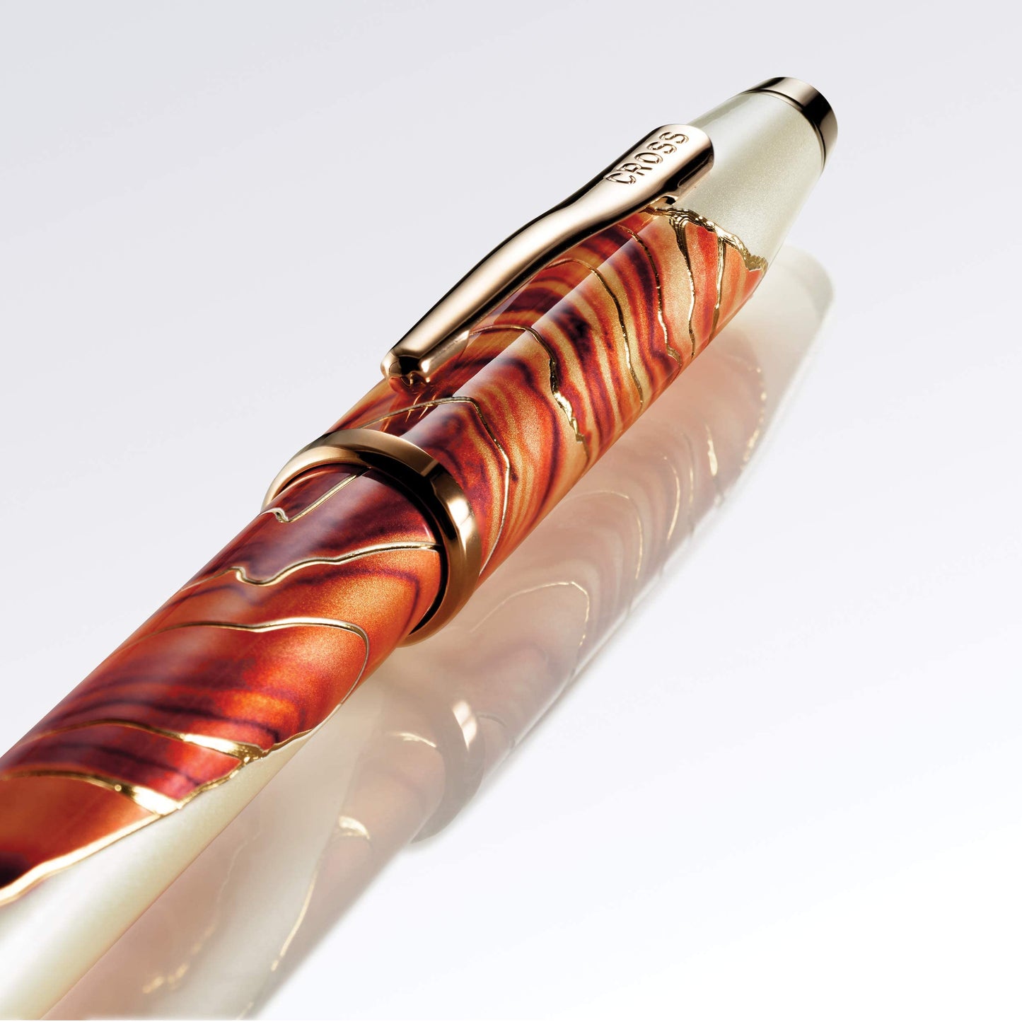 Cross Wanderlust Refillable Rollerball Pen, 23 Carat Gold Appointments, Includes Premium Gift Box - Antelope Canyon