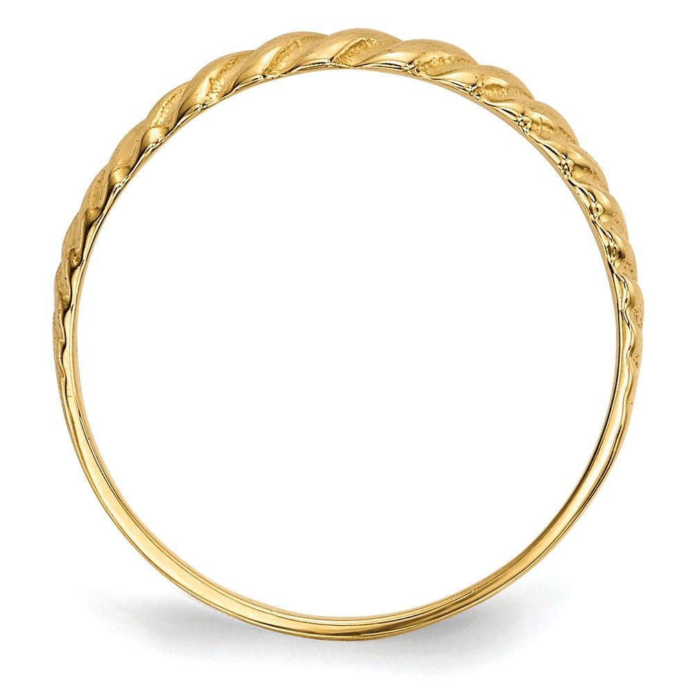 14k Madi K Kids Polished Twist Ring Size 4.5