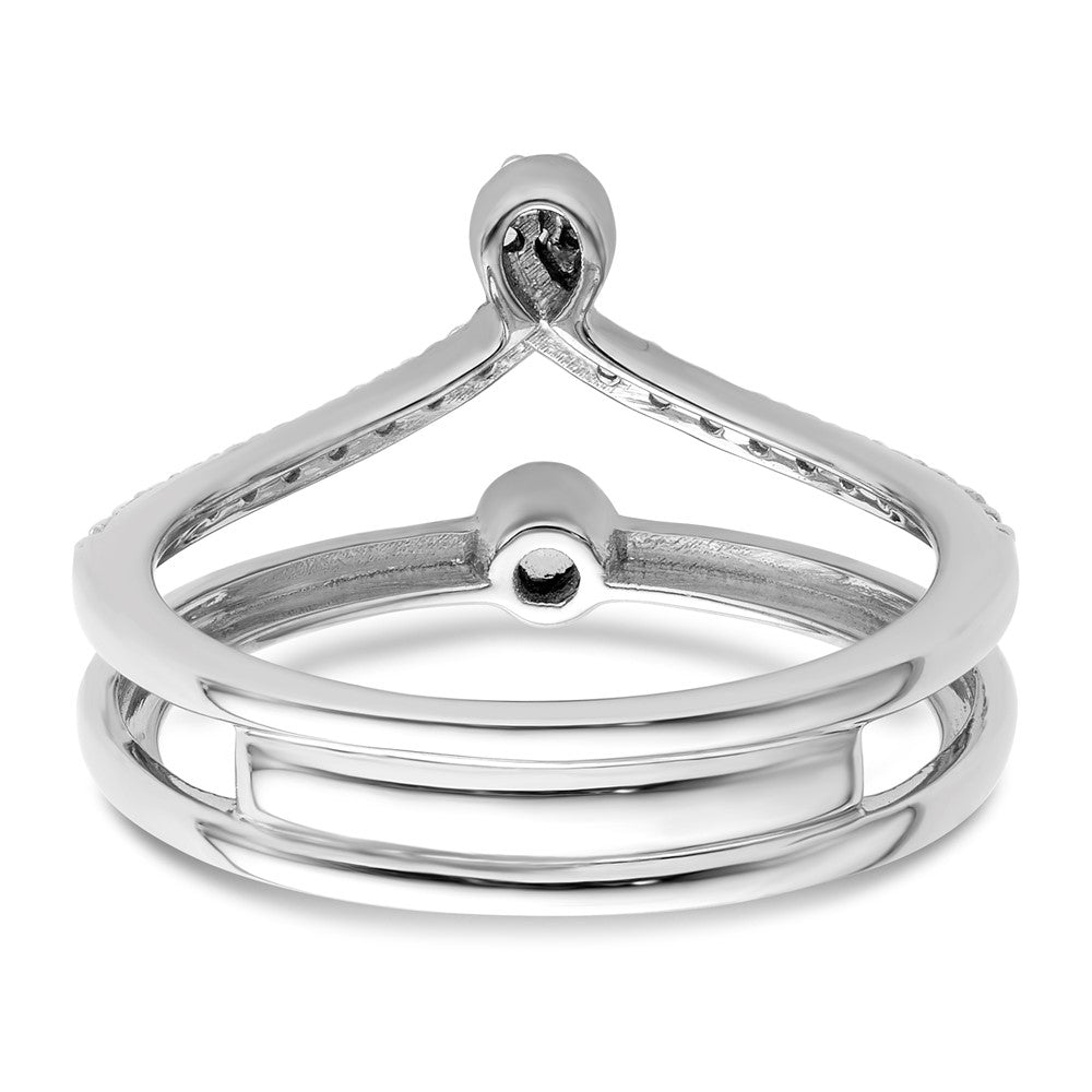 10kw Double Band Fashion Diamond Ring