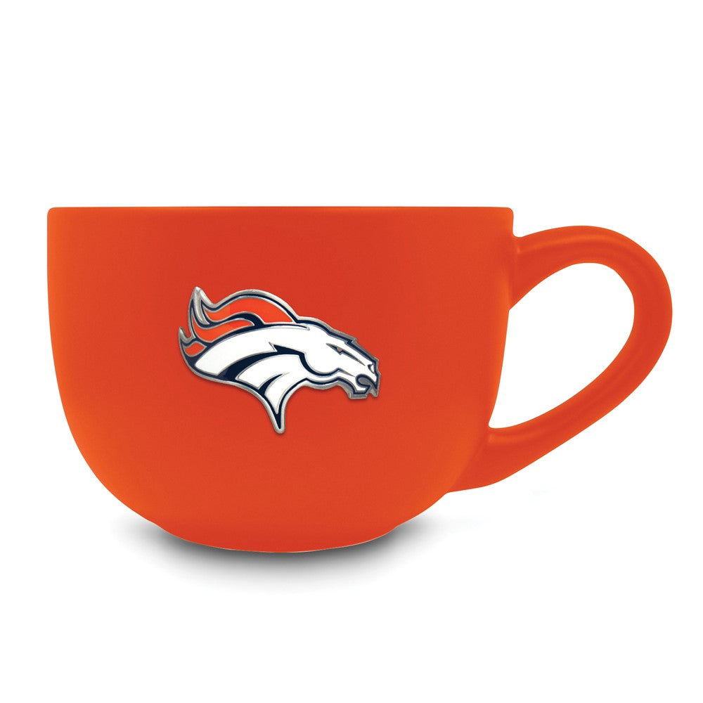 NFL Denver Broncos 23oz Ceramic Mug with Etched Logo