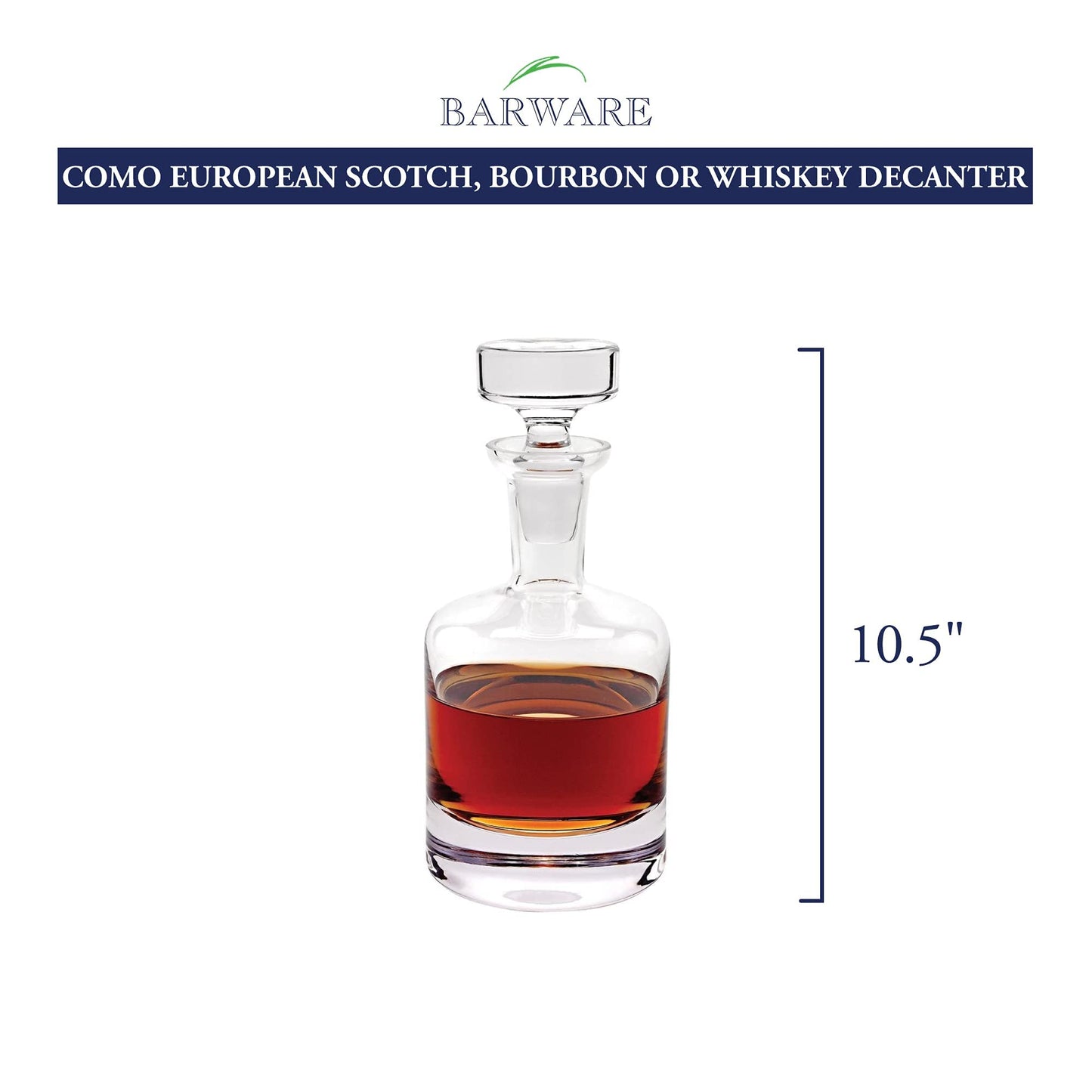 Badash Como 28 oz. European Crystal Decanter