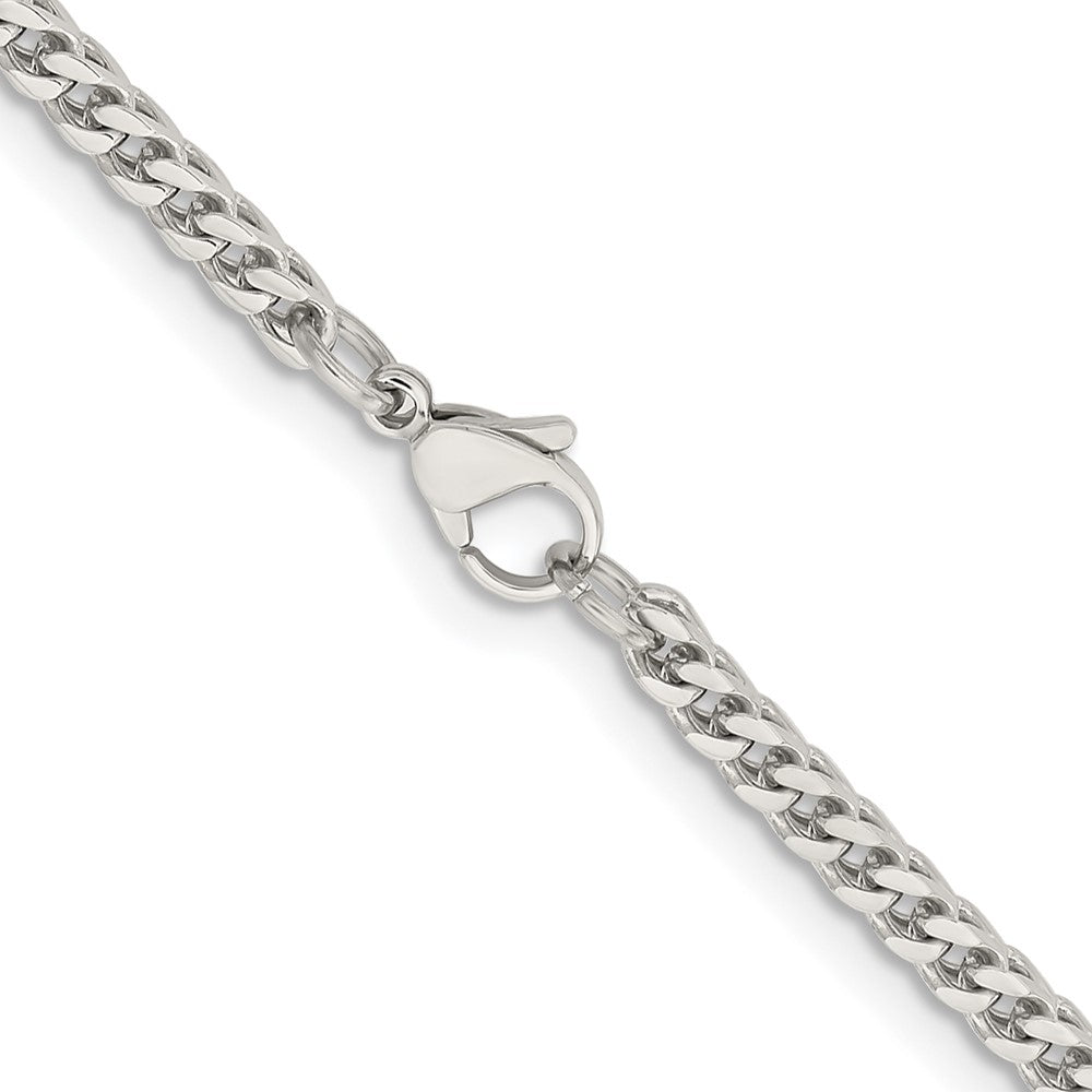 Stainless Steel Polished 3mm 20in Franco Chain