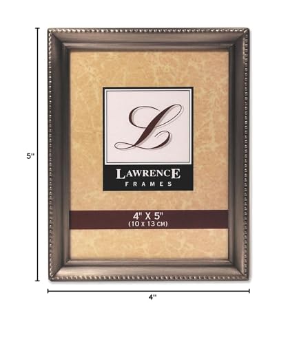 Lawrence Frames Metal Picture Frame, Antique Pewter