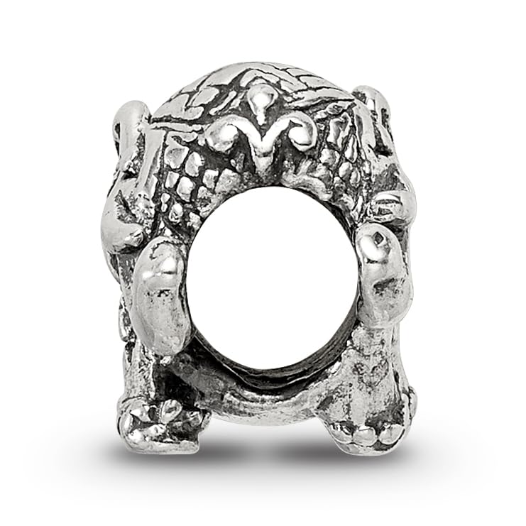 Sterling Silver Reflections Elephant Bead