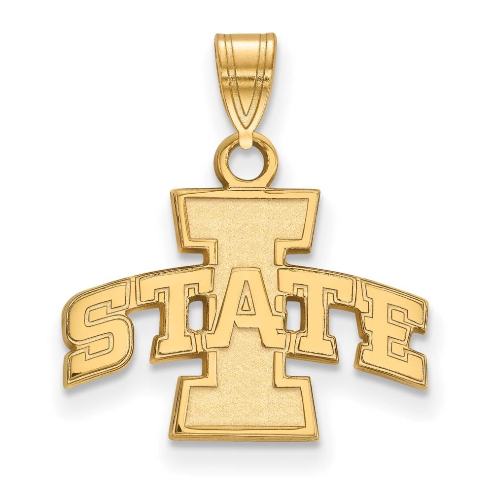 10k Gold LogoArt Iowa State University Small Pendant Q1Y002IAS