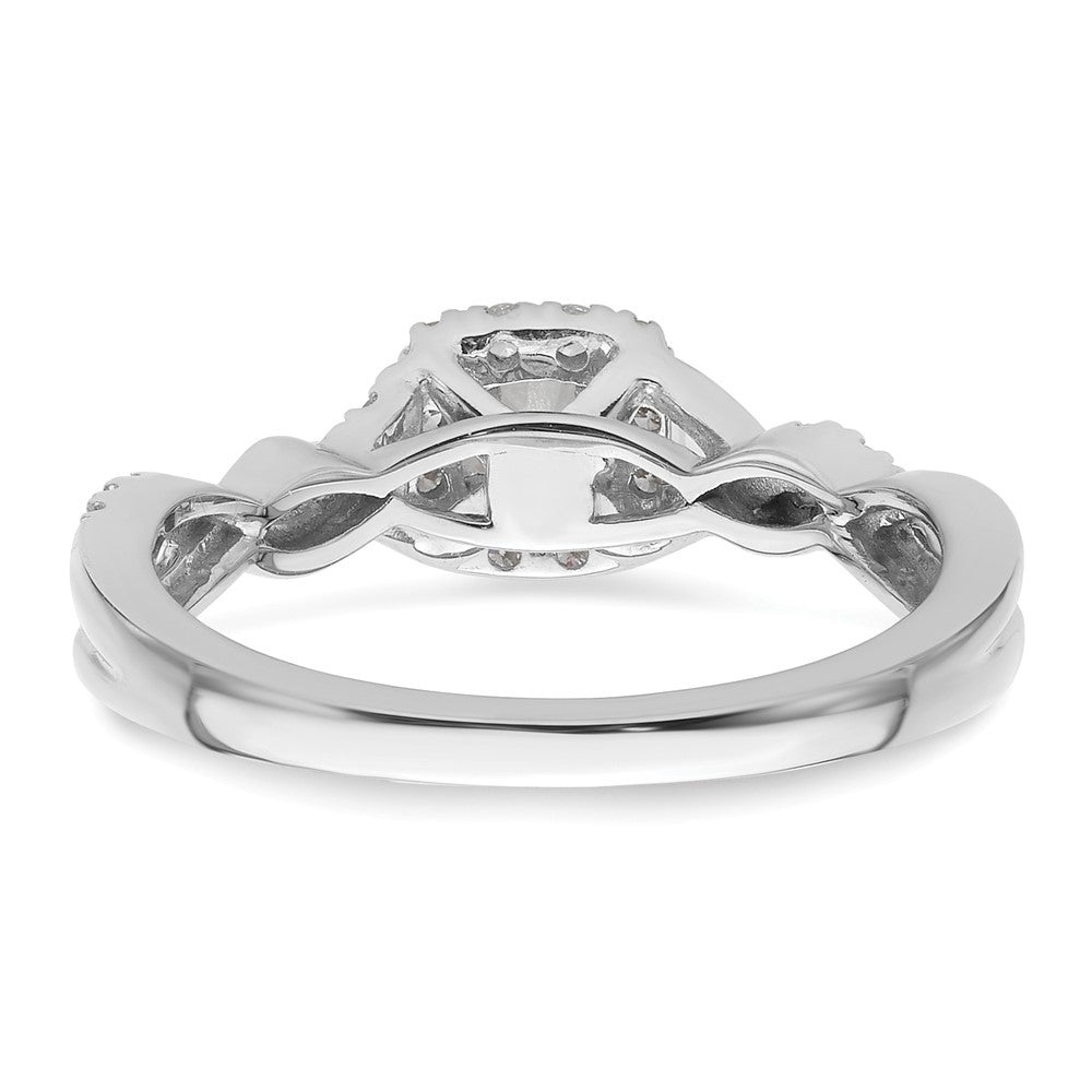 10k White Gold VS/SI+ G+ Lab Grown Diamond Ring