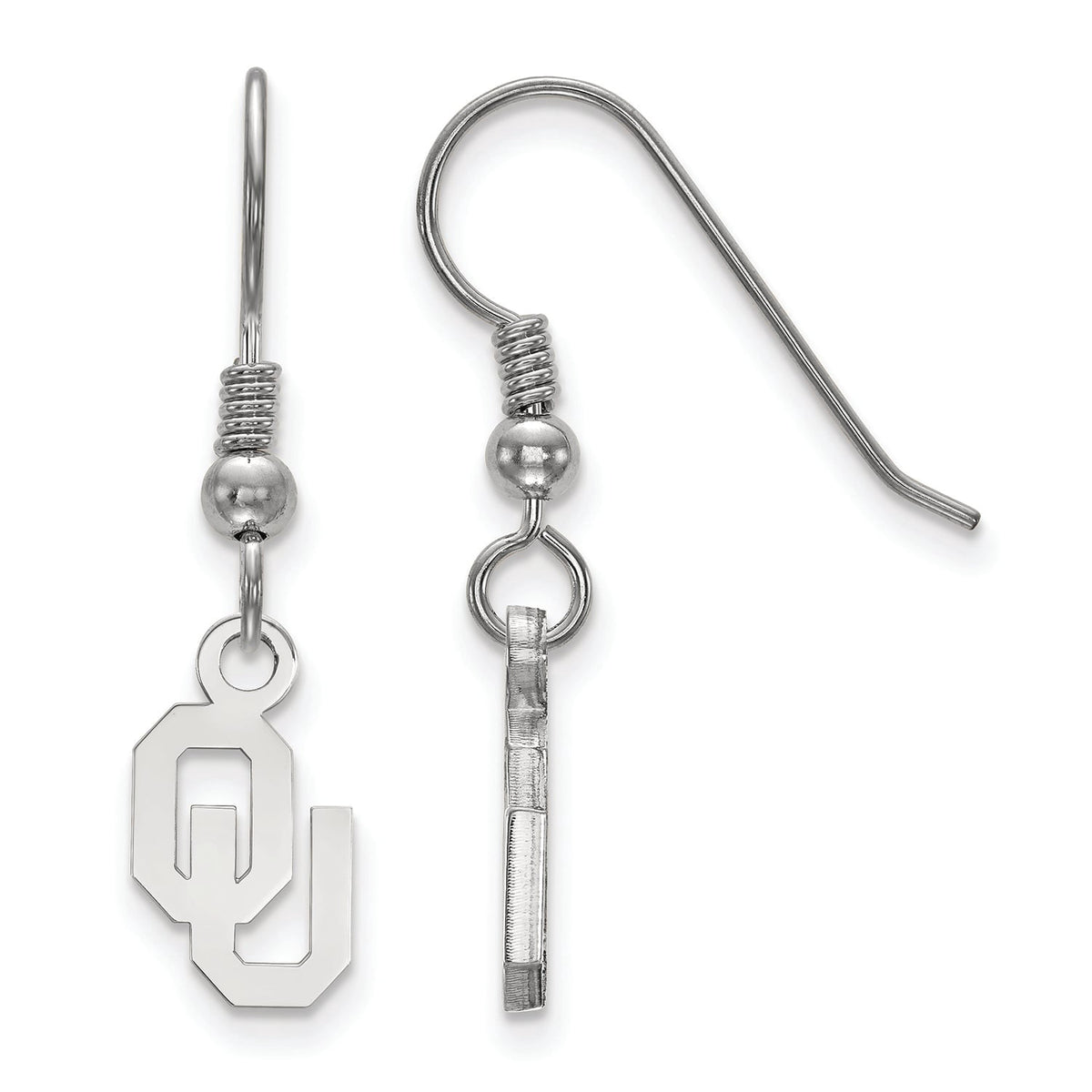 Women's Oklahoma Sooners Sterling Silver XS Dangle Earrings