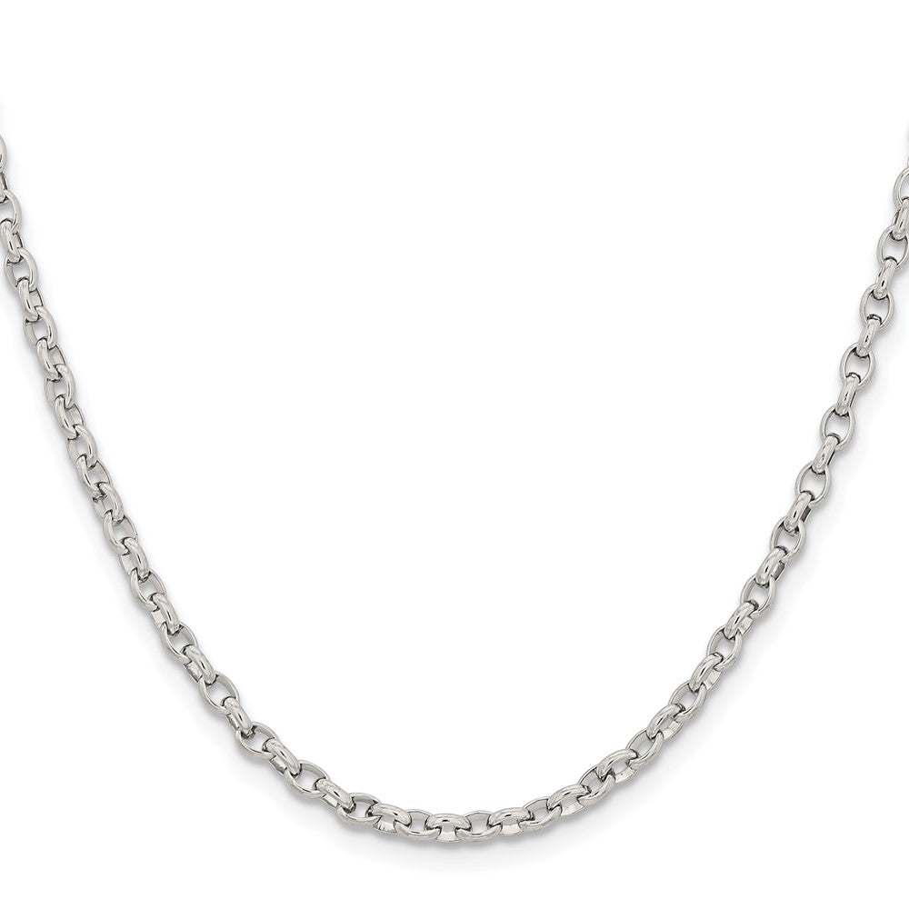 Stainless Steel Polished 3.2mm 18in Cable Chain