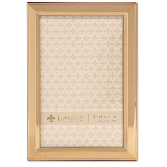 4x6 Gold Metal Picture Frame - Classic Bevel