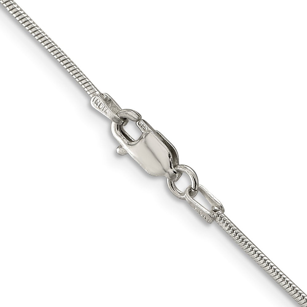 Sterling Silver 1.2mm Snake Chain 24 Inches