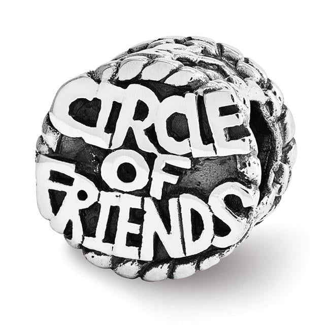 Sterling Silver Reflections Circle of Friends Bead