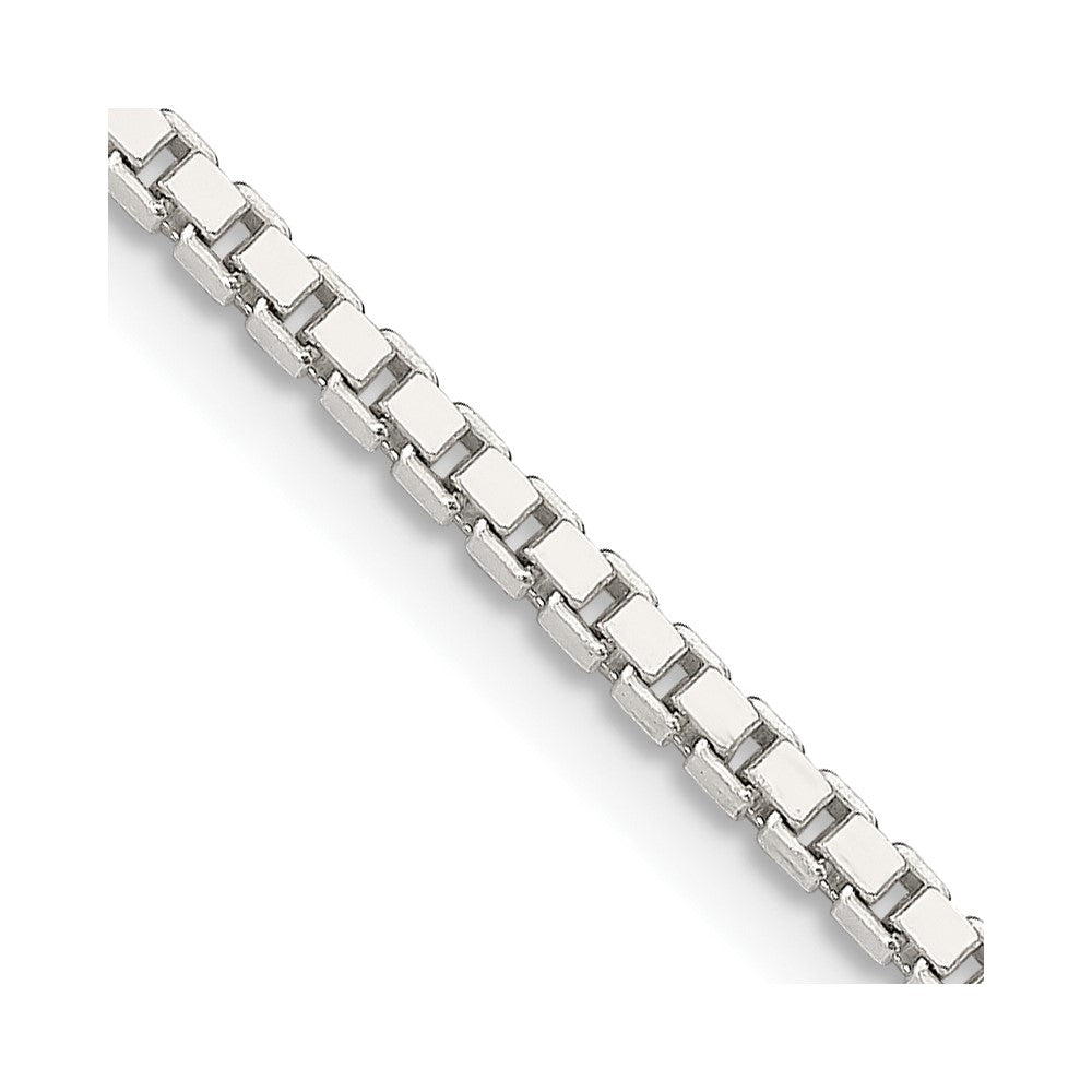 Sterling Silver 1.9mm Box Chain 28 Inches